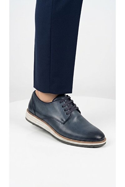 LUCIANO BELLINI Lucianobellini Blue Eva Sole Loafer