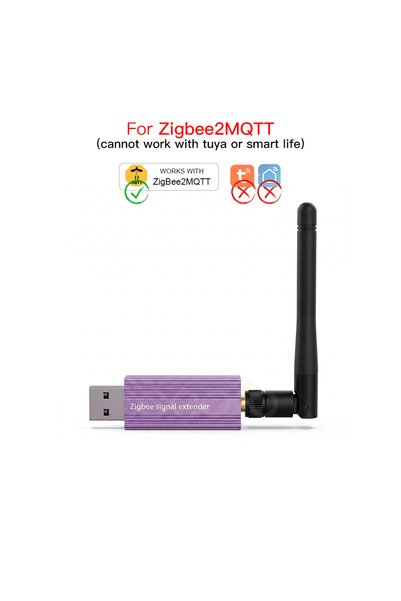 Choice موسع إشارة USB لـ Zigbee2MQTT Tuya Zigbee مع هوائي قابل للفصل ومكرر إش...