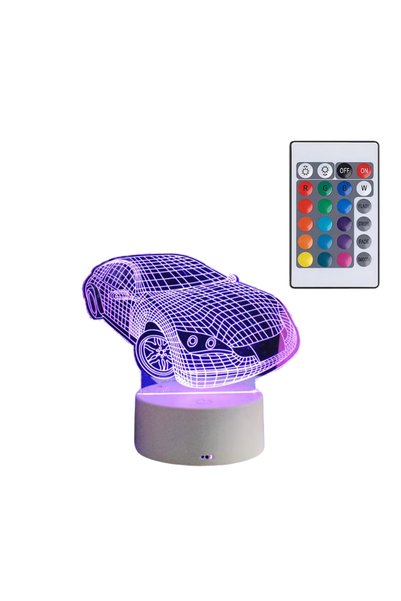 OEM Lampă decorativă 3D cu LED RGB, lumină ambientală, 16 culori, telecomandă...