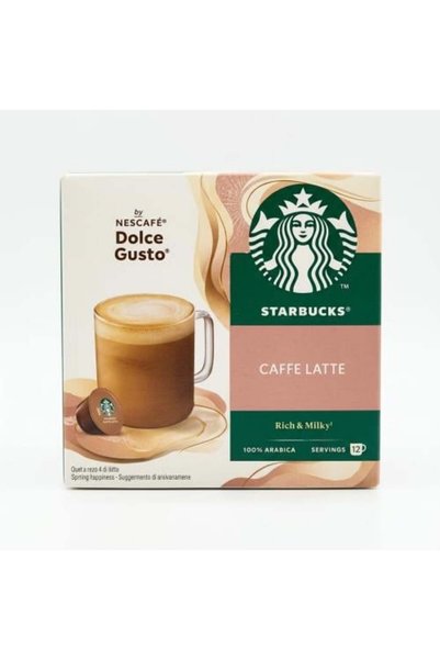 Starbucks كبسولات قهوة لاتيه، 12 كبسولة قهوة
