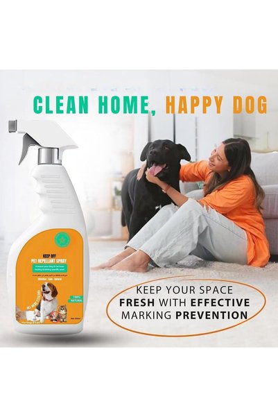 StarDotHash 500ml Pee Repellent Spray for Cats and Dogs I Train Pet not to Defecate in Unwanted Areas I Bitting Chew Stopper Dog Puppy & Cat Potty Training Spray to Keep Off Furniture