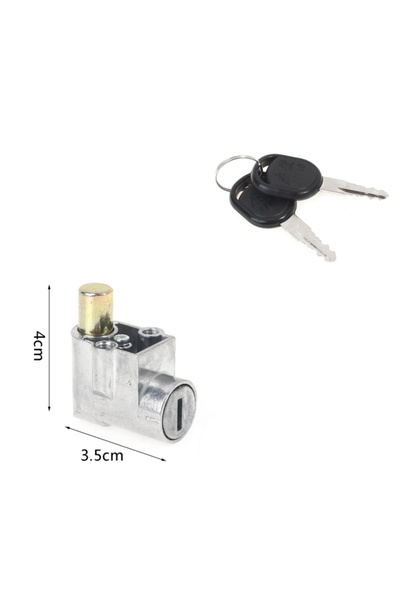 Choice 1 Electric Bicycle E-bike Electric Vehicle Battery Box Lock Front Lock...