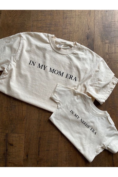 barsdepo Mom Era | Needy Era Printed T-Shirt 1 Piece T-Shirt, 100% Cotton Unisex Child / Adult