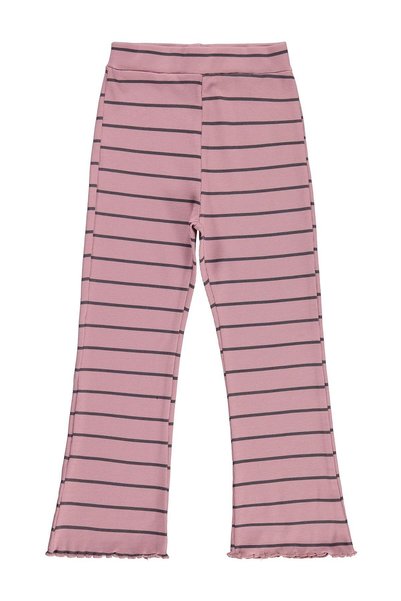 Civil Girls Striped Leggings for 6-9 Years - Pink