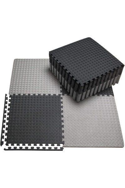 Commando Interlocking Exercise Mat 2cm Thick 4 Pieces – Each Piece 1 x 1m / T...