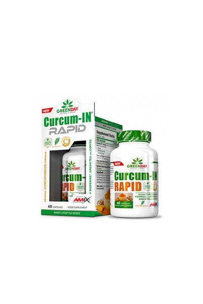 AMIX CURCUM-IN ®   RAPID - Supliment din plante, 60 capsule