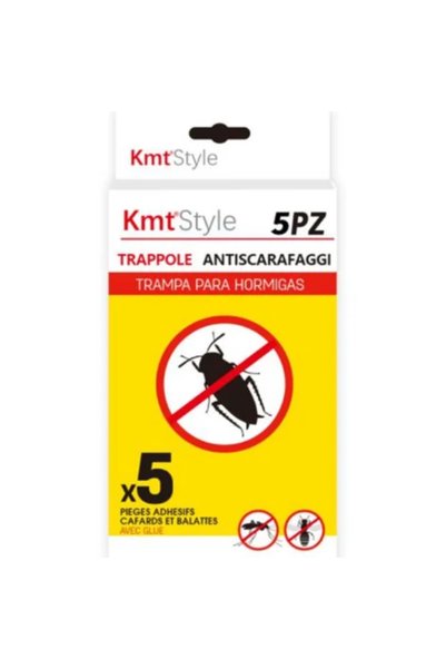 OEM Παγίδα κόλλας για κατσαρίδες 5 τεμαχίων Kmt Style 2904186
