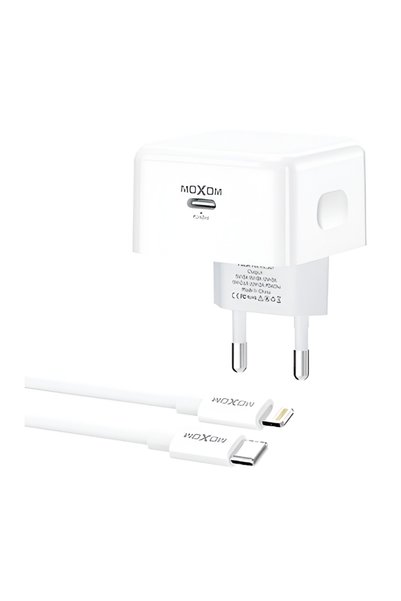 OEM Φορτιστής PD 40W με καλώδιο USB-C σε Lightning Moxom MX-HC307