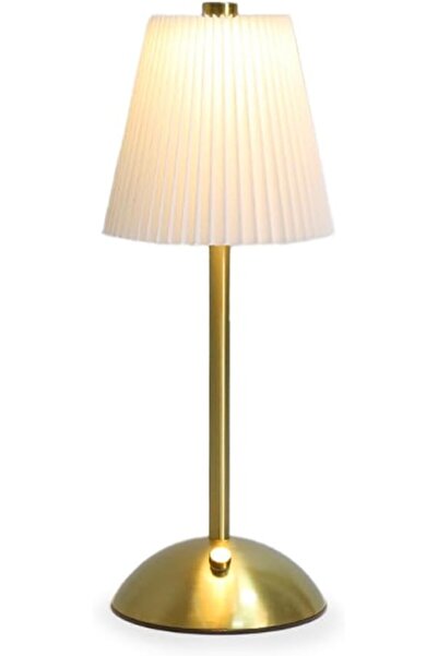 OEM Επιτραπέζιο φωτιστικό - πορτατίφ LED SDS-27542 σε χρυσό χρώμα