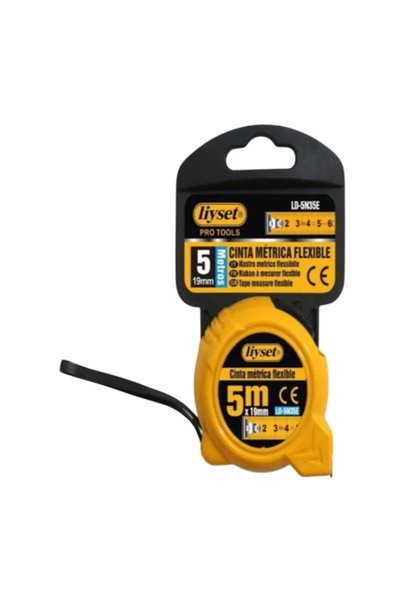OEM Μετροταινία 5m x 19mm με αυτόματη επαναφορά 2205197 Liyset