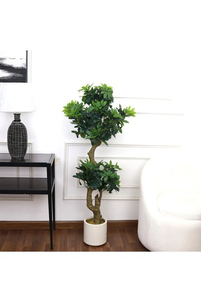 Generic Artificial Shafira Tree Modern Design - White - 1.45 Meters
