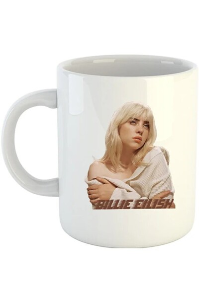 INOVATIX Cana Billie Eilish Angelic Figure Pop Music Teenager, Alba, 330 ml