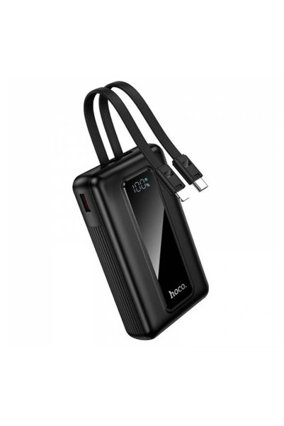 Hoco J162A Power Bank 20000 mAh με ενσωματωμένα καλώδια PD 20W QC3.0 22.5W σε...