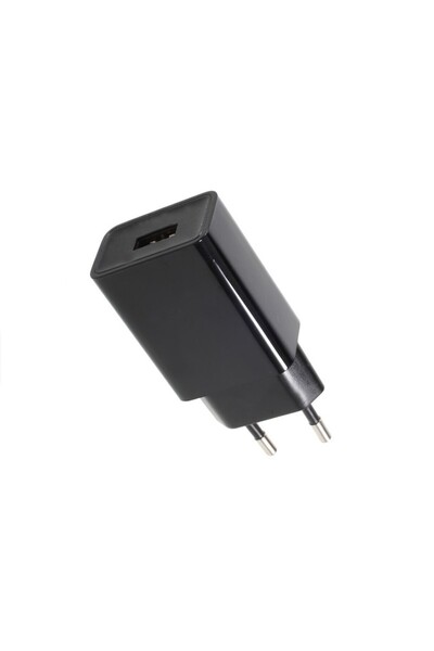 Aca Light Μαύρος αντάπτορας USB 230VAC 0.45A / 5VDC 1A / Βύσμα USB