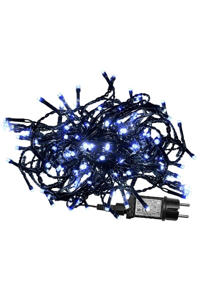 OEM Χριστουγεννιάτικα 510 λαμπάκια LED λευκό ψυχρό 28,5m με Controller 8 προγ...