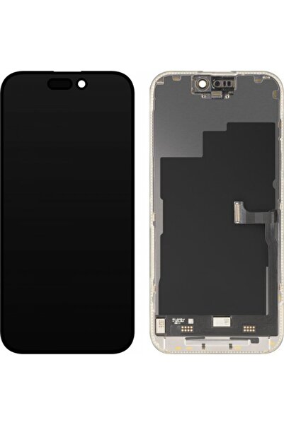 M.P. Μονάδα οθόνης LCD MP για Apple iPhone 15 Pro, Έκδοση Premium Μαλακής OLE...