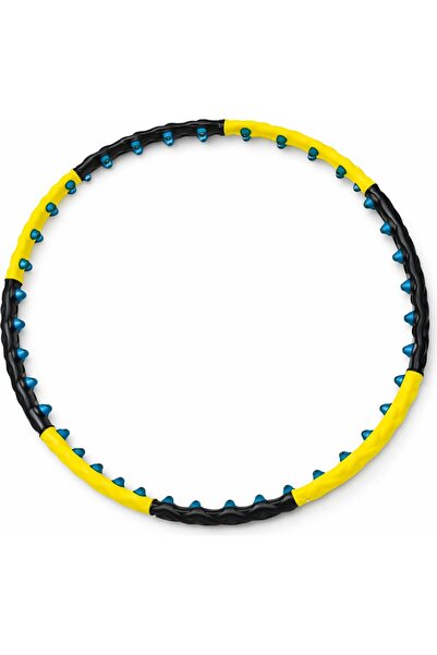 WOZINSKY WHH-110 Συσκευή Μασάζ Χούλα Χοπ με Κόμπους - Μαύρο και Κίτρινο - (Wh...