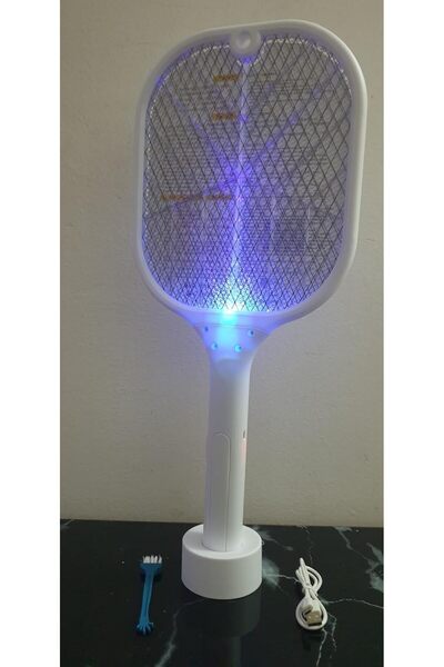 Generic "Electric Bug Zapper, Racket Shaped, Powerful Mosquito Killer Lamp 2 ...