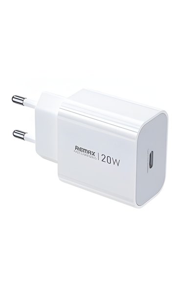 Remax Φορτιστής ταχείας φόρτισης GaN PD 20W USB Type-C λευκός CA08