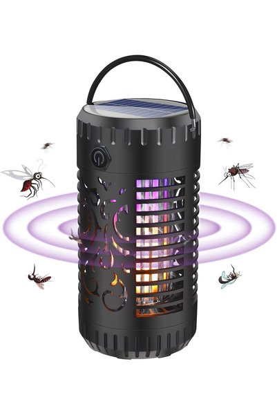 Generic Solar Bug Zapper Outdoor, Mosquito Zapper Waterproof Portable Led/Fla...