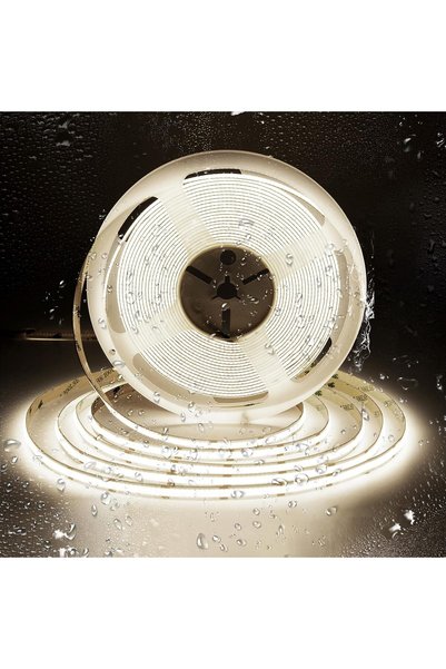 Generic COB Waterproof LED Strip Light IP65 10M,4000K Natural White,384LEDs/M...