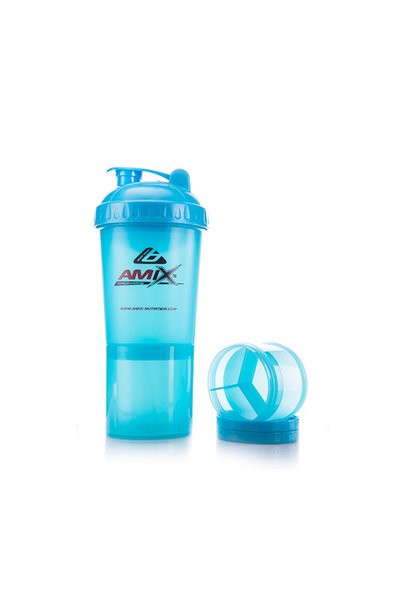 AMIX Shaker Monster Bottle - Sticlă Shaker, Albastru