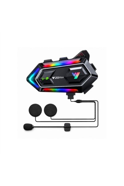 OEM Ενδοεπικοινωνία κράνους Y20 Max Bluetooth 5.3 IP65