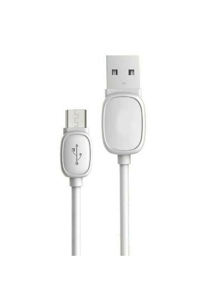OEM Καλώδιο USB-A σε Micro USB 2.0 1m λευκό Moxom CC-65
