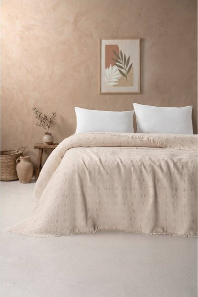 Cosibello Home Cuvertură de pat Bellavelle dublu, din 100% bumbac, cu model j...