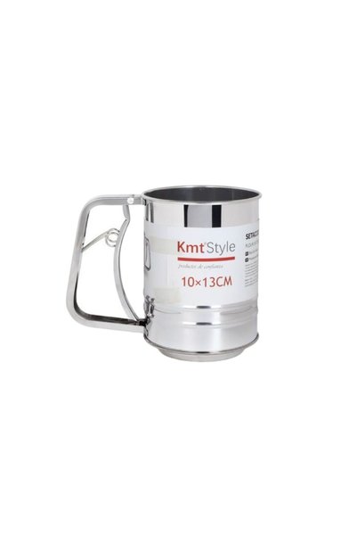 OEM Κόσκινο αλευριού 10x13 εκ. σε ασημί χρώμα