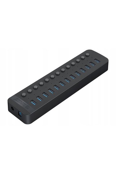 Orico CT2U3-13AB Hub USB 13x USB-A 5Gbps BC1.2 60W negru