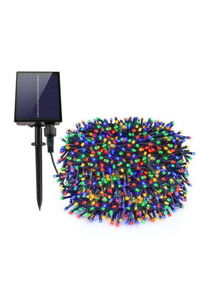 OEM Instalatie lumisoasa solara tip sir de exterior, 500 led, 50 M