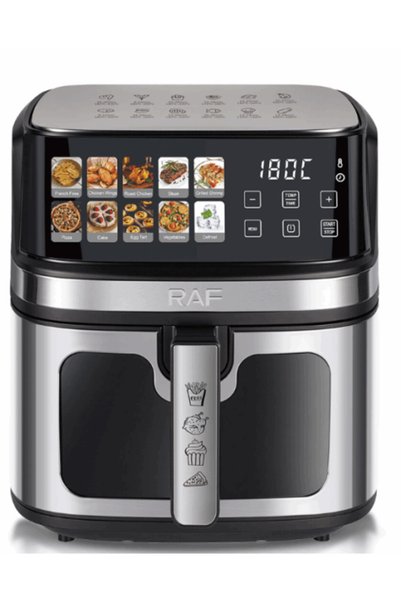 OEM Φριτέζα αέρος με χωρητικότητα 8L Air fryer 1700W RAF R.5387 μαύρο/Ασημί