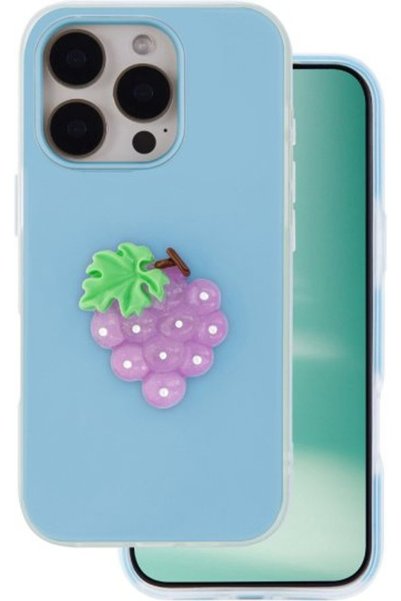 Senso Spd Fruit Iphone 16 Pro Max Μπλε Πίσω Κάλυμμα - (SSFRIP16PMBL)