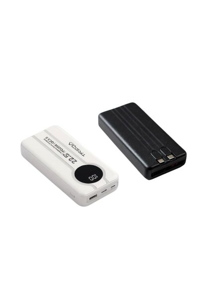OEM Power Bank 16.800mAh PD20W με ενσωματωμένα καλώδια Treqa TR-983