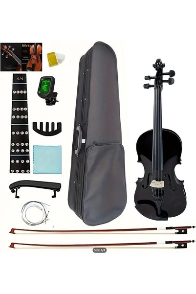 Generic 4/4 Full Size Acoustic Violin, Suitable for Beginners and Adults, Vio...