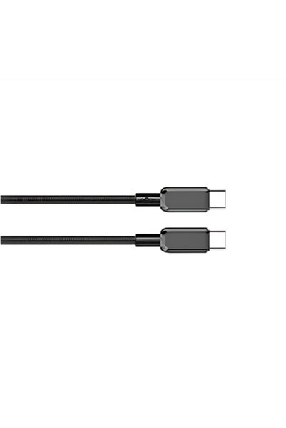 OEM Καλώδιο Type-C to Type-C 1m Klgo S-125 σε μαύρο χρώμα