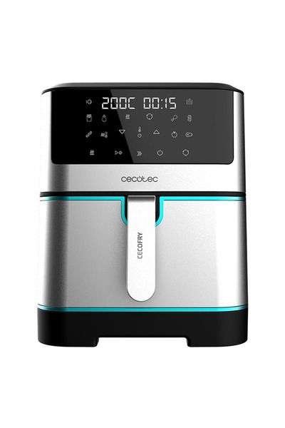 OEM CECOTEC Cecofry Supreme 8000 CEC-04984 φριτέζα αέρος 8L ψηφιακή σε ασημί ...