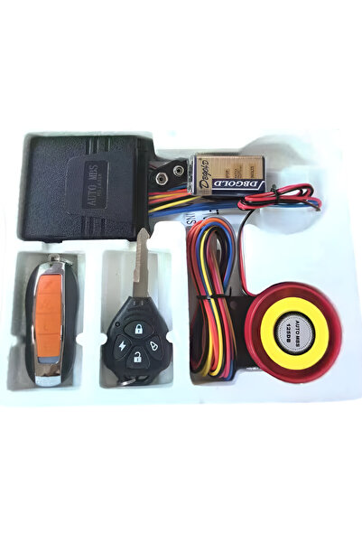 OEM Συναγερμός μοτοσυκλέτας 12V αντικλεπτικός με 2 τηλεχειριστήρια και λειτου...