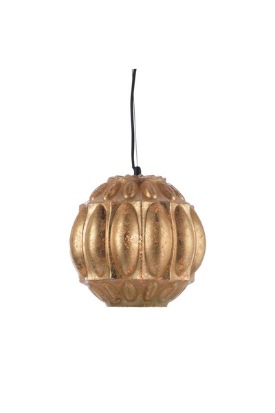 Aca Light ΚΡΕΜΑΣΤΟ ΦΩΤΙΣΤΙΚΟ NETTO ΧΡΥΣΟ ΓΥΑΛΙ ΣΥΜΒΑΤΙΚΟ 1XE27 IP20 Φ250X1200...