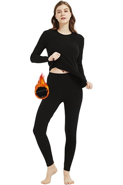 Generic Thermal Underwear for Women, Long Johns Thermal Clothes for Women Fle...