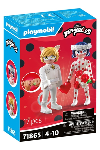 Playmobil Miraculum: Visele de nuntă ale Buburuzei și a Pisicii Negre 71865