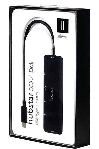 Generic موزع HDMI هابستار بـ 4 منافذ، موزع USB عالي السرعة 3.0 من النوع C بسر...