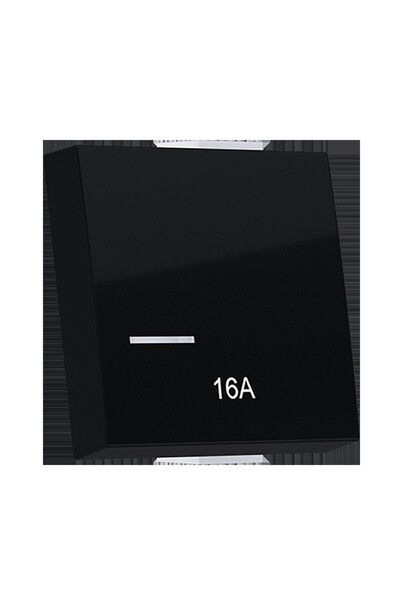 Aca Light MODYS ΚΛΕΙΔΙ ΜΕ ΕΝΔΕΙΚΤΗ 16Α ΜΑΤ ΜΑΥΡΟ / 10101333520