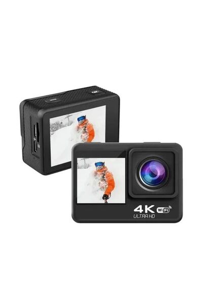 OEM Mini κάμερα δράσης διπλής οθόνης 4K/30FPS 20MP με αδιάβροχη θήκη HL18668-247