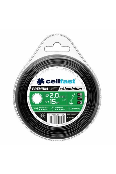 Cellfast Fir de tăiere PREMIUM pentru trimmere manuale - rotund 2.4 mm 90 m