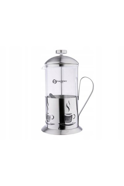 EDEL HOFF FILTRU pentru cafea, ceai și plante medicinale, cu piston, 1000 ml
