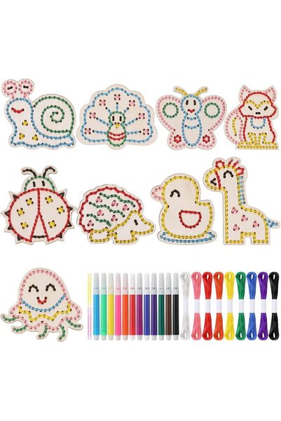 GENERAL Castaway Sewing Kit Unisex Wooden, Thread, and Plastic Assorted Color...