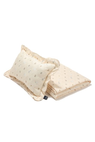 La Millou Set de lenjerie de pat din bambus XL BEBE MIGNON VANILLA