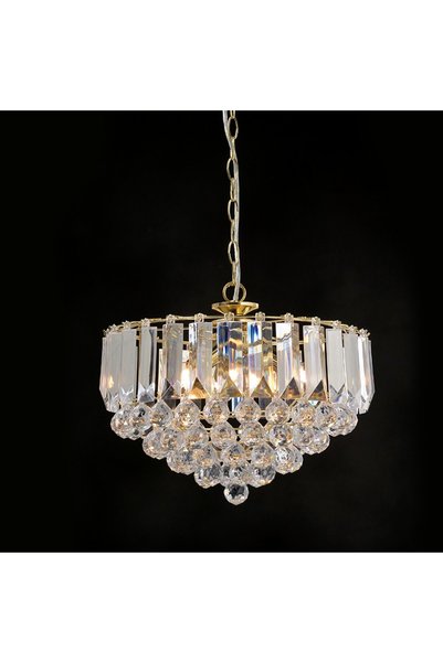 Aca Light ΚΡΕΜΑΣΤΟ ΦΩΤΙΣΤΙΚΟ 3XE14 ΑΚΡΥΛΙΚΟ+ΧΡΥΣΟ ΜΕΤΑΛΛΟ Φ38,Υ98ΕΚ GRAPPA / ...